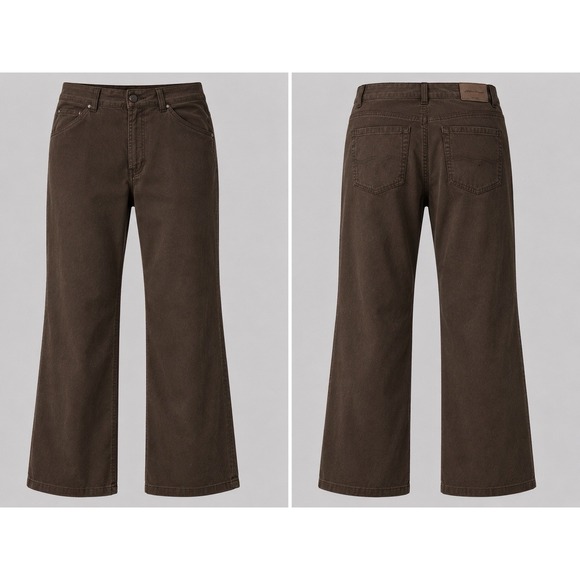 Ermenegildo Zegna Other - Ermenegildo Zegna jeans mens 36 brown straight wider leg